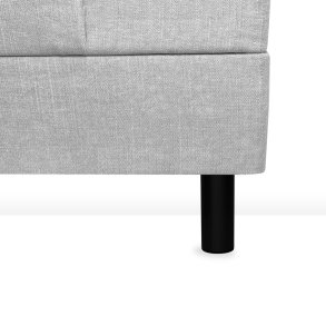 13cm Cylvia Black sengeben/sofaben