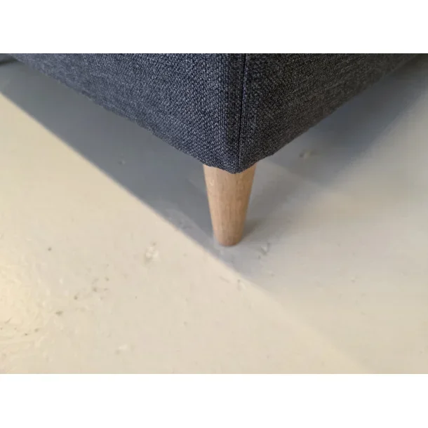 Bokselevationsseng 180x200cm inkl. sengegavl - Gr� 