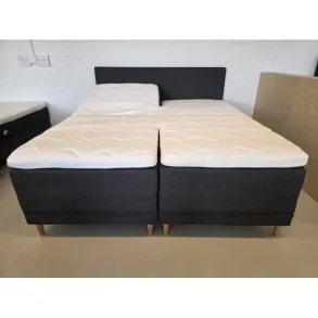 Bokselevationsseng 180x200cm inkl. sengegavl - Gr� 
