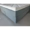 Kontinentalseng 160x200cm inkl. sengegavl - Lys tyrkis/bl�