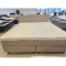 Kontinentalseng 210x210cm inkl. sengegavl - Beige