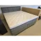Kontinentalseng 180x200cm inkl. sengegavl - Gr� boucl�