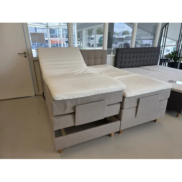 DF elevationsseng 180x200 cm - Beige Boucl�