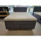 Kontinentalseng 140x200cm inkl. sengegavl - Antracitgr�
