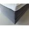 Kontinentalseng 120x200cm inkl. sengegavl - Antracitgr�