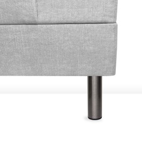 19cm Cylvia Steel sengeben/sofaben