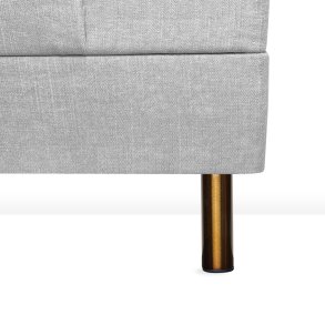 19cm Cylvia Copper sengeben/sofaben