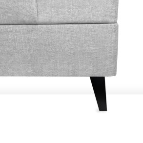 13cm Sloape Black sengeben/sofaben