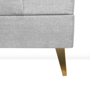 19cm Sloape Brass sengeben/sofaben