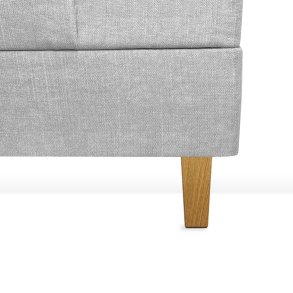 13cm Square Oak sengeben/sofaben