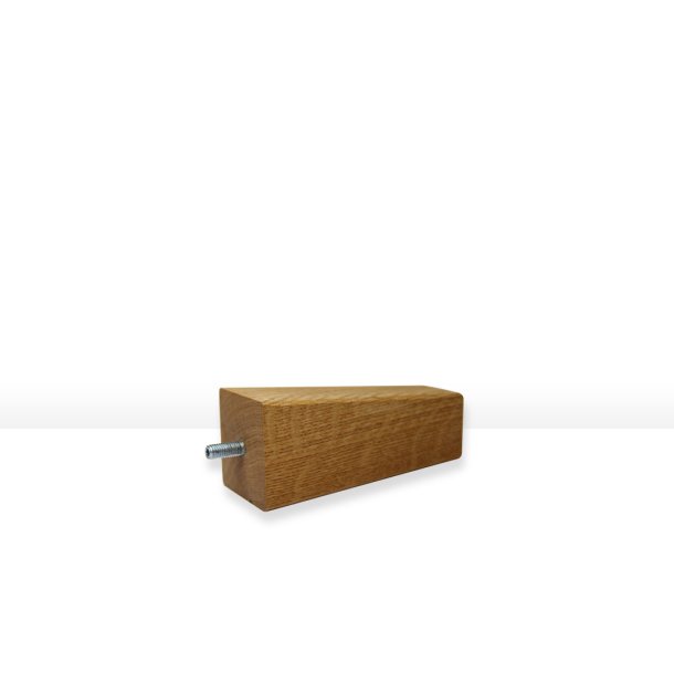 19cm Square Oak sengeben/sofaben
