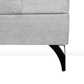 19cm Tria Black sengeben/sofaben